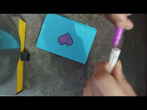 Diy birthday card🌸