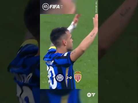 Inter Milan vs AS Monaco 🔥 #football #shortvideo #shorts