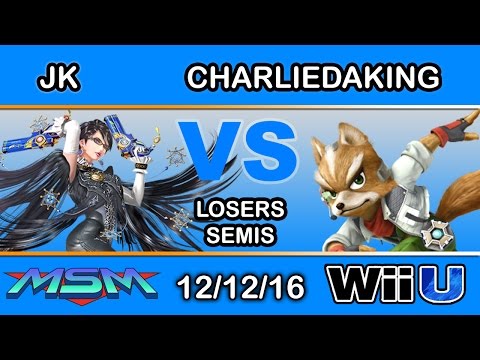 MSM 78 - Yatta | JK (Bayonetta) Vs. LH | Charliedaking (Fox) Losers Semis - Smash Wii U