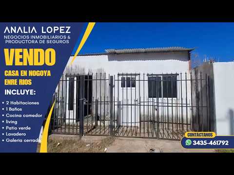 CASA EN VENTA EN CALLE LA RIOJA-NOGOYA-ENTRE RIOS