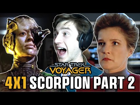 STAR TREK VOYAGER 4X1 “Scorpion Part 2" | Seven of Nine | FIRST TIME WATCHING REACTION