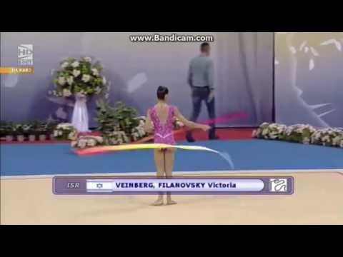 Victoria Filanovsky Ribbon- Final- World Cup Sofia 2015