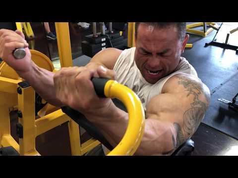 Hidetada Yamagishi's 2018 Arnold Classic Preparation. ARMS TRAINING.