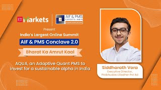 AQUA, an Adaptive Quant PMS to invest for a sustainable alpha in India | AIF & PMS Experts India