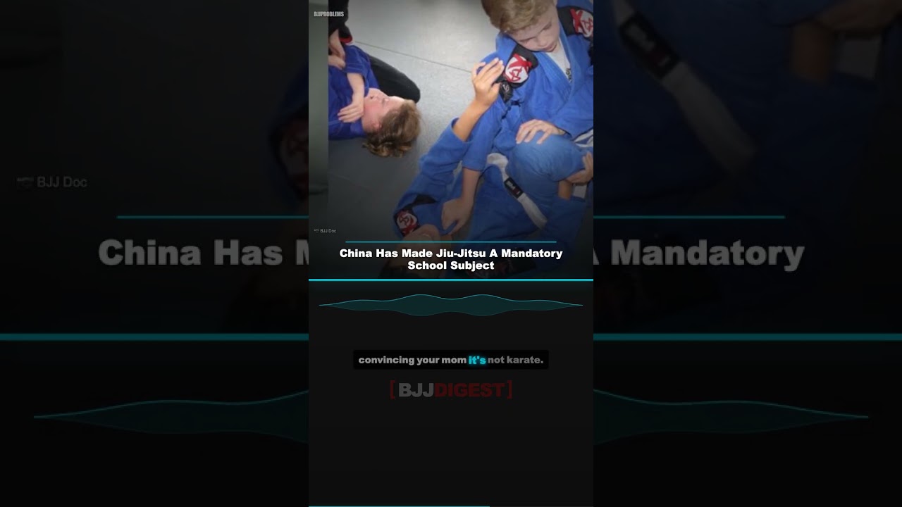 China Has Made Jiu-Jitsu A Mandatory School Subject #Shorts