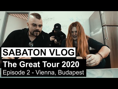SABATON Vlog - The Great Tour 2020 - Episode 2 (Vienna, Budapest)