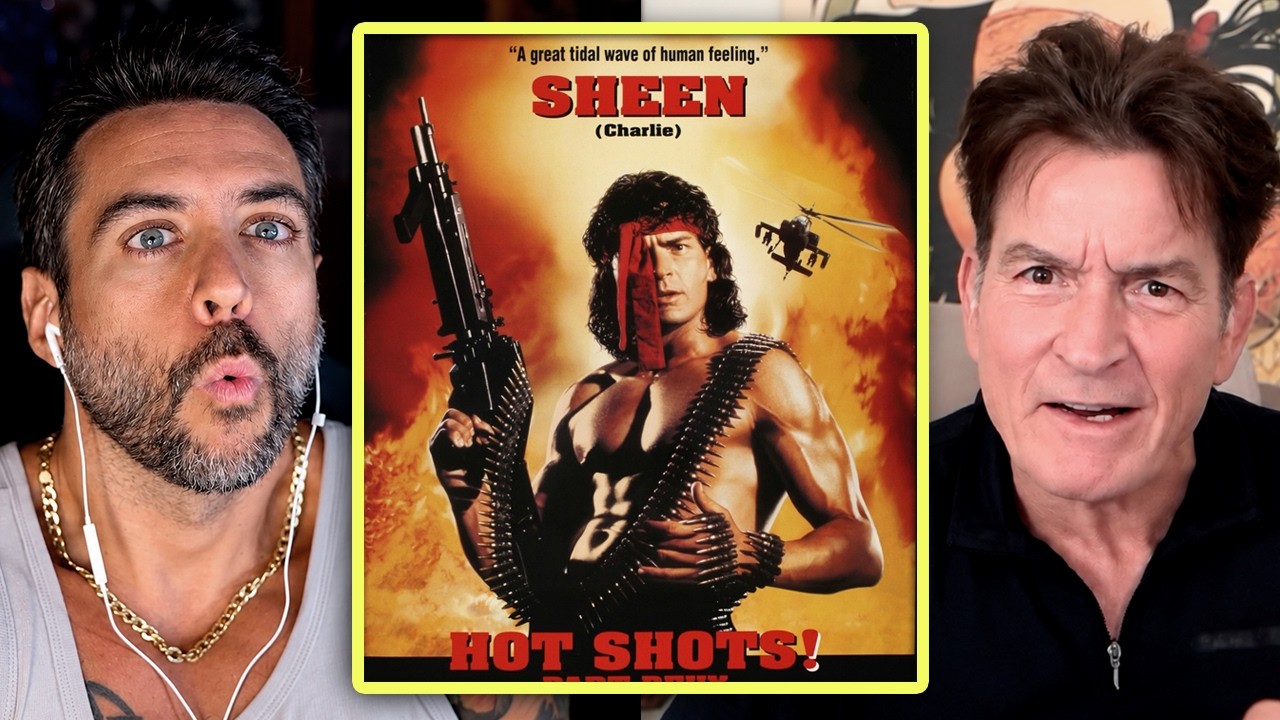 ¿Tomó ESTEROIDES Charlie Sheen para su papel en HOT SHOTS 2? - Él mismo lo revela