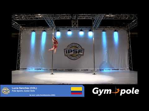 WPSC19 - Pole Sports - Junior Girls - Lucia Sanchez - Colombia