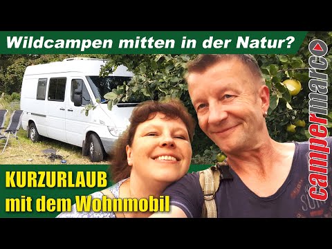 Legales wildcampen in der Natur? [Sprinter-Kurzurlaub Fahrland/Potsdam]