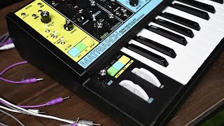 Video thumbnail for Moog Matriarch Semi-Modular Analog Synthesizer  | Overview & Demo by Guitar Center