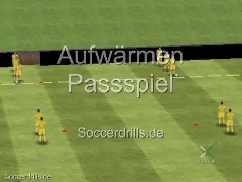 Warm-up exercise before training or a game