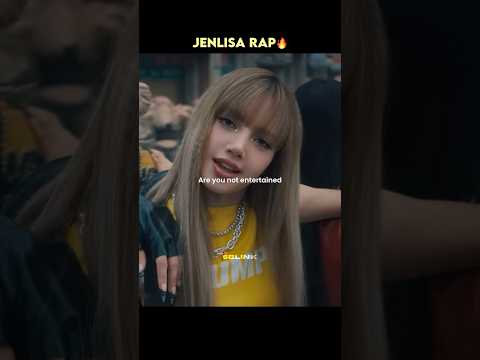 Jenlisa rap in jump🔥 #blackpink #shorts #fyp