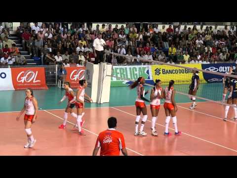 Superliga de Vôlei Fem. 2011/2012 \ \ º / / USIminas 3 x 1 Sollys nestlé
