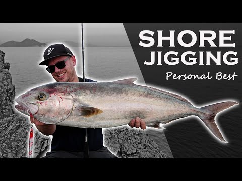 Best Fisherman's Wife Ever! | Monster Amberjack | Shore Jigging