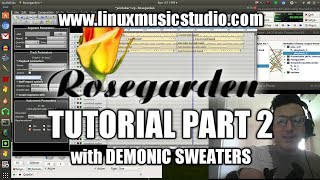 Video thumbnail for Rosegarden Tutorial Part 2 | External MIDI | Linux DAW by Demonic Sweaters