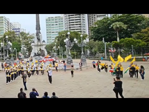 Banda Marcial Fanresol no 3º Festival de Fanfarras e Balizadores