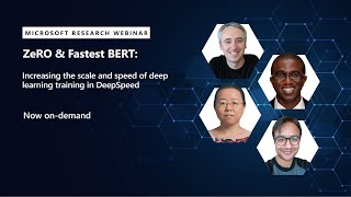 ZeRO & Fastest BERT: Increasing the scale and speed of deep learning t