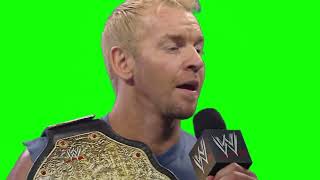 Christian "I'm going to sue the WWE" green screen