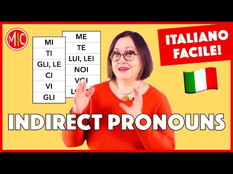 Italian Indirect Object Pronouns - I pronomi indiretti | Learn Italian Grammar