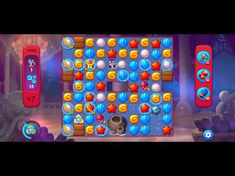 Fishdom Hard level 7496 no boosters フィッシュダム