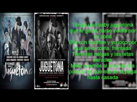 Yomo Ft. Kendo Kaponi❌Pusho❌D.OZi❌Anonimus❌Almighty & Más - Juguetona (Full Version Remix)(Letra)