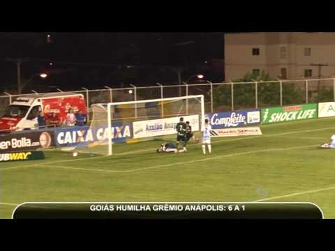 Grêmio Anápolis 1 x 6 Goiás