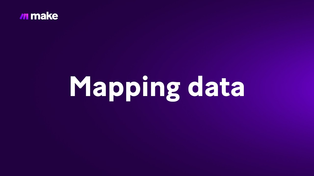 Mapping data