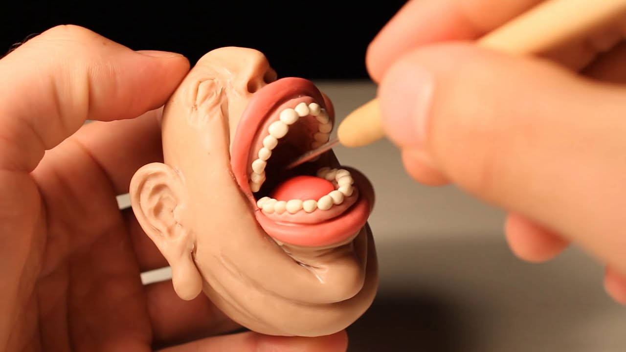 clay face tutorial