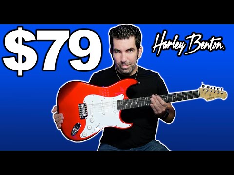 Harley Benton ST-20 Quick Unboxing/Demo/Review $79 Budget Strat