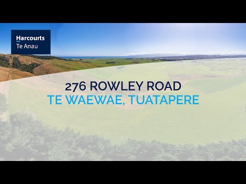 276 Rowley Road, Te Waewae, Te Waewae, Southland, 0 bedrooms, 0浴, Unspecified