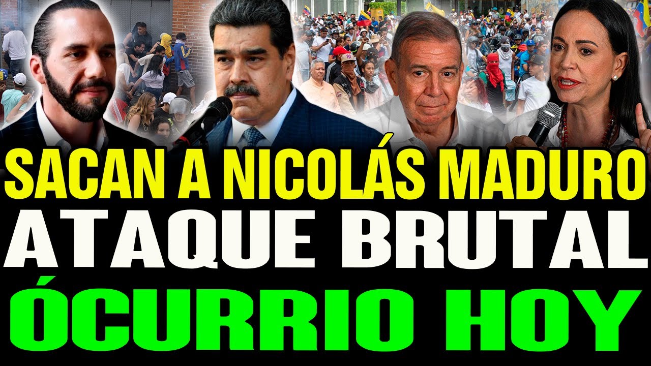 ¡URGENTE! 🚨 NADIE ESPERABA LO QUE ACABA DE PASAR CON EL MENSAJE DE CORINA EN LA MARCHA DE VENEZUELA