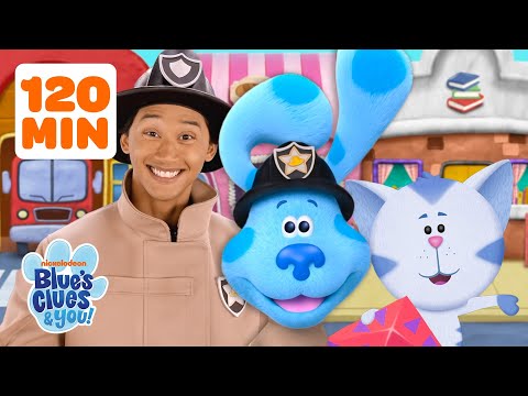 120 Minutes of Blue's Neighborhood Heroes! 🌎 | Blue's Clues & You!