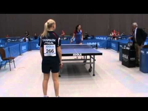 110420 Linz2011, ProTour, Simone Dueholm - Dijana Holok