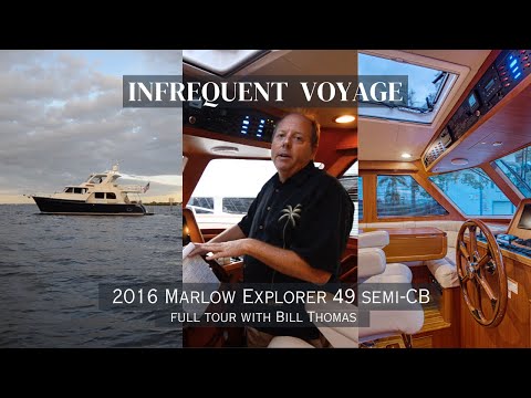 Marlow Explorer Yacht 49 Full Tour - Sold
