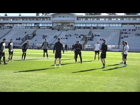 Atmosfera pred utakmicu 1/4 finala Kupa Srbije FK Partizan - FK Loznica