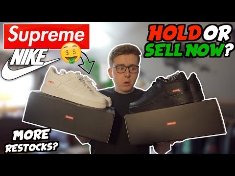 WORTH THE BUY? Supreme x Nike Air Force 1 | HOLD or SELL NOW Resale! | PAIRS FOR EVERYONE?
