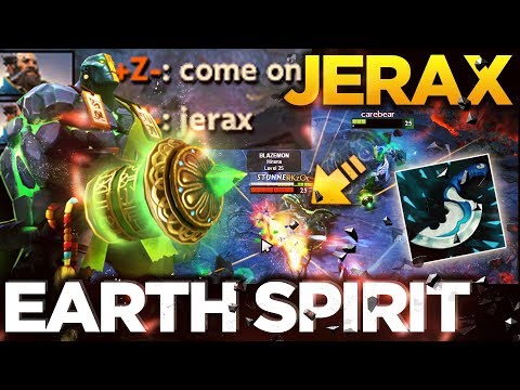 JerAx The God of Earth Spirit EPIC Plays - Dota 2