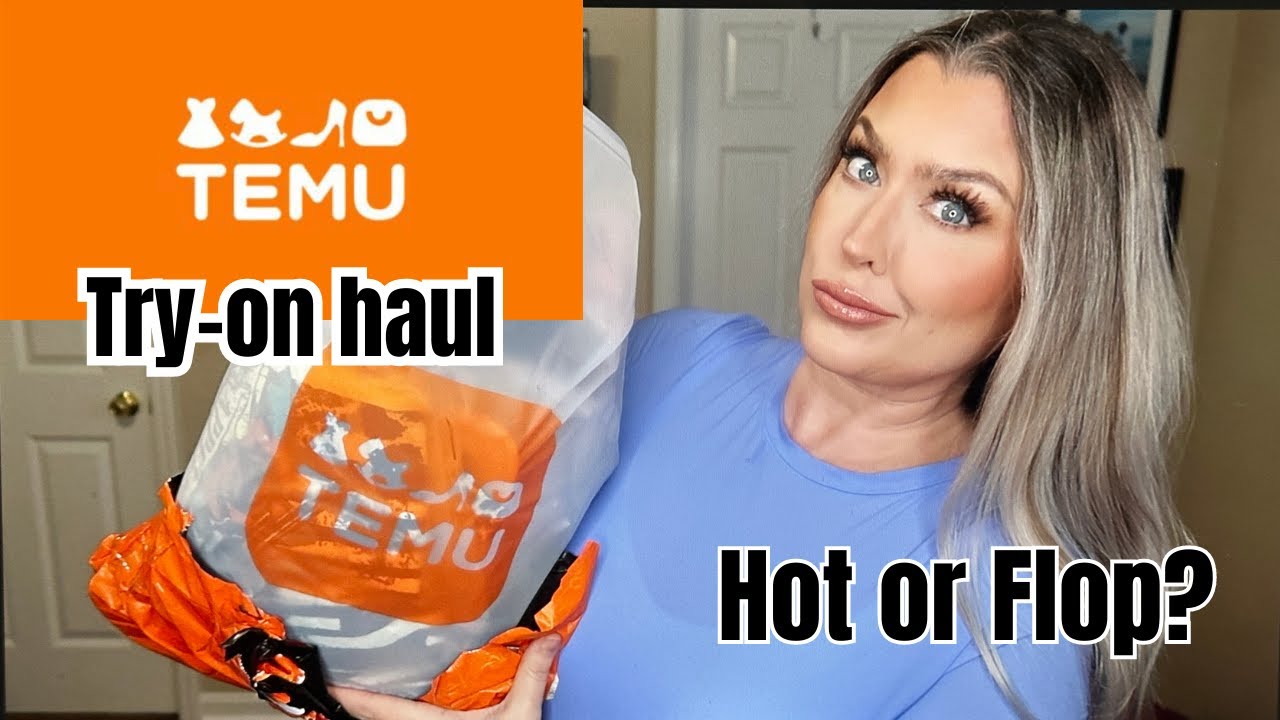 TEMU REVIEW | TEMU PLUS SIZE CLOTHING AND SHOE HAUL | MID/PLUS SIZE TEMU | HOTMESS MOMMA VLOGS