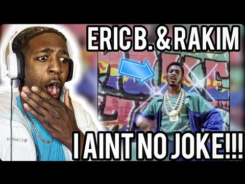 *Golden-Era Hip Hop!!* FIRST TIME HEARING Eric B. & Rakim - I Ain't No Joke | REACTION