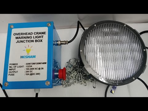 Led Overhead Crane Warning And Safety Light