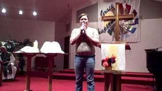Alana Morrison performing Indescribable by Chris Tomlin
