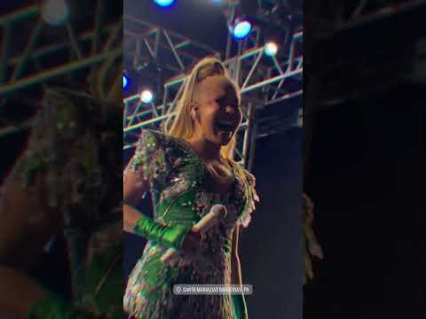 Encerramento do show da Joelma em  Santa Maria das barreiras