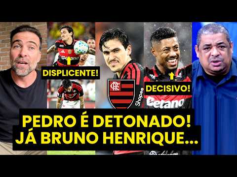 “É SEM VAIDADE!!! SEM DISPLICÊNCIA!!! O PEDRO FOI SALVO PELO BRUNO HENRIQUE, e o FLAMENGO…”