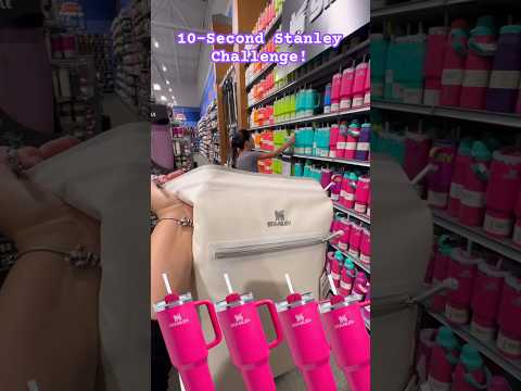 BUYING EVERY STANLEY IN 10 SECONDS! #shorts #stanleycup