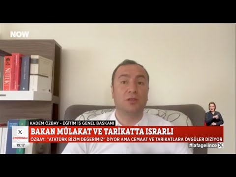 Genel Başkanımız Kadem Özbay`ın, öğretmen atamalarındaki mülakat tartışmaları ve müfredat değişikliği ile ilgili değerlendirmeleri NOW Tv Ana Haber`de haberleştirildi.25/04/2024 | EĞİTİM İŞ