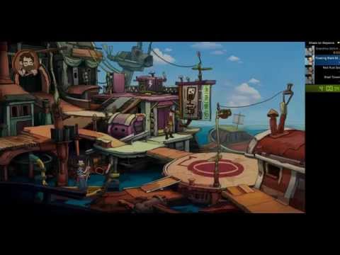 Chaos on Deponia Any% speedrun in 29:27