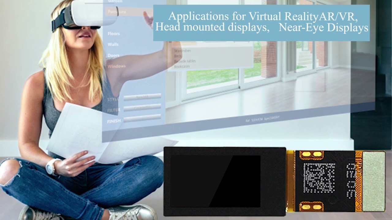 0 71inch amoled ar vr display module rjoytek