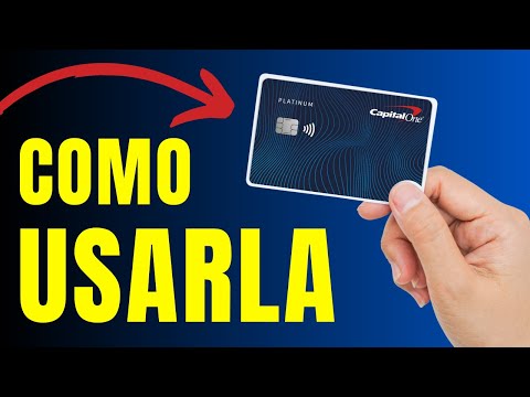 Como USAR mi Tarjeta Capital One PLATINUM (Guía de USO Completo!)