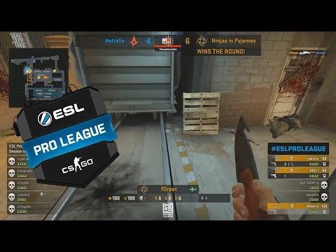 ESL Pro League S8 - Astralis vs NiP - f0rest MVP! - Highlights - CS:GO