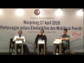 Paparan Survei Nasional Menjelang 17 April 2019: Paparan Survei Nasional Menjelang 17 April 2019: